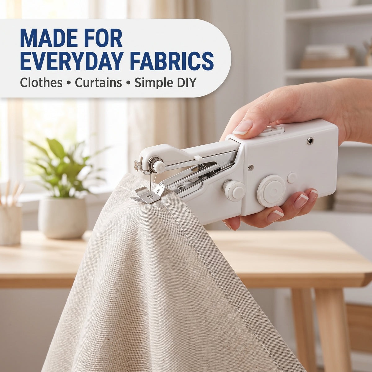 🧵Portable Handheld Sewing Machine – Quick Fabric Repair Tool