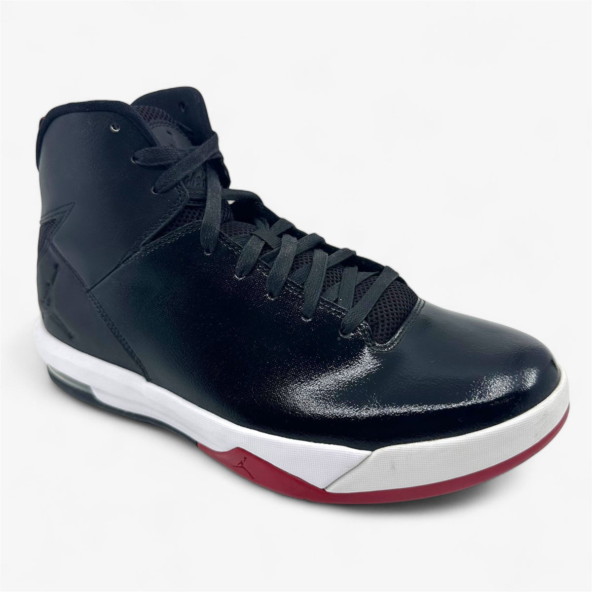 Jordan Air Imminent Black Gym Red White Mens Athletic Sneaker