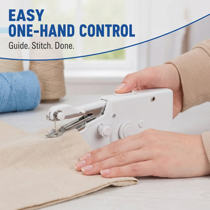 🧵Portable Handheld Sewing Machine – Quick Fabric Repair Tool