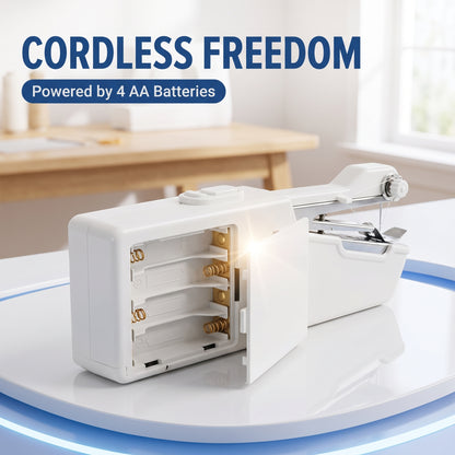 🧵Portable Handheld Sewing Machine – Quick Fabric Repair Tool