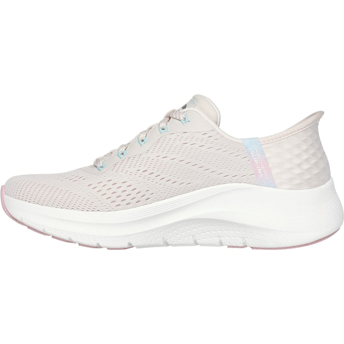Women's Wide Fit Skechers 150066 Slip-ins Arch Fit 2.0 Easy Chic Trainers