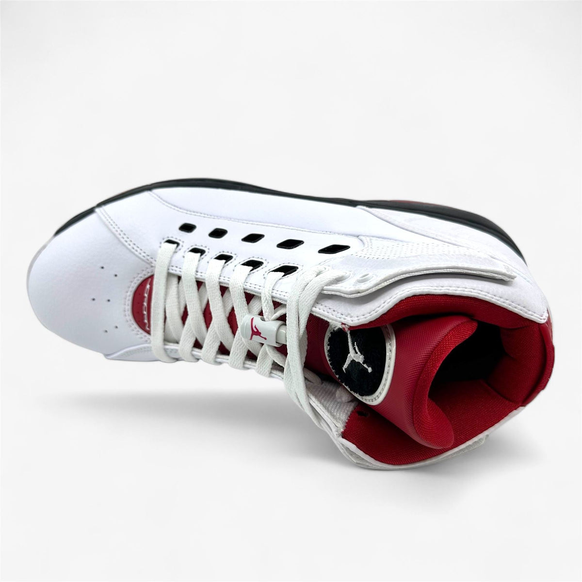 Jordan Ol' School White Gym Red Black Mens Athletic Sneaker