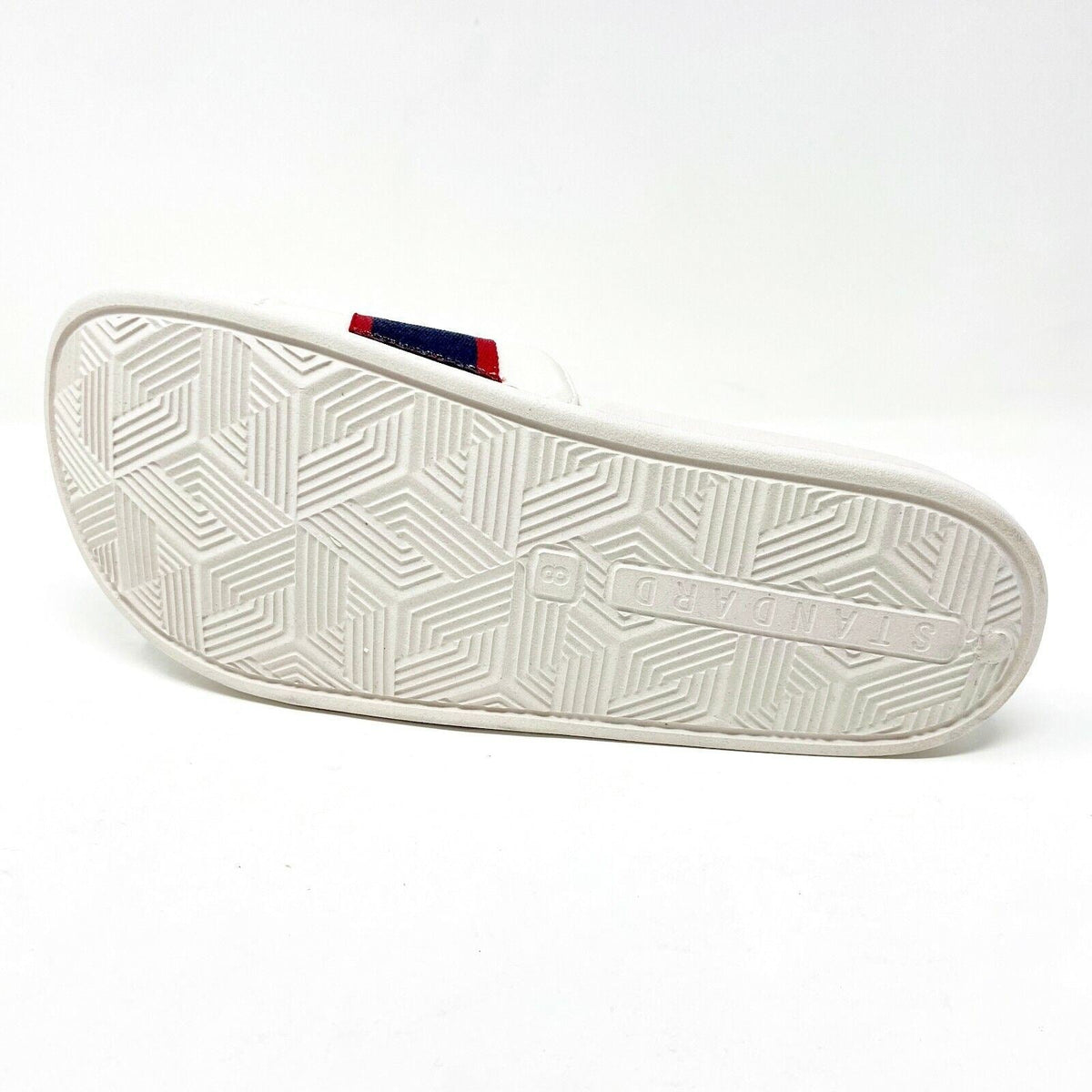 STNDRD Standard Los Angeles Monaco Tan Blue Red Mens Slide Sandals