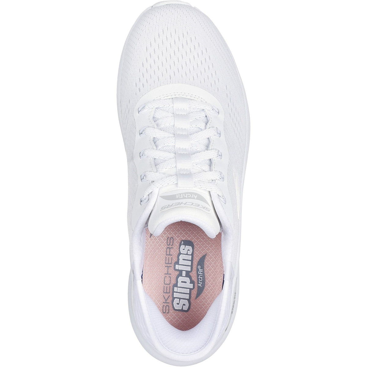 Women's Wide Fit Skechers 150066 Slip-ins Arch Fit 2.0 Easy Chic Trainers