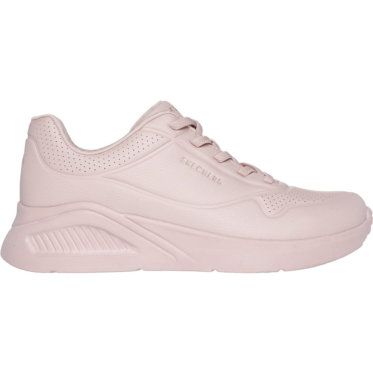Women's Wide Fit Skechers 177289 Uno Lite Lite Work Trainers