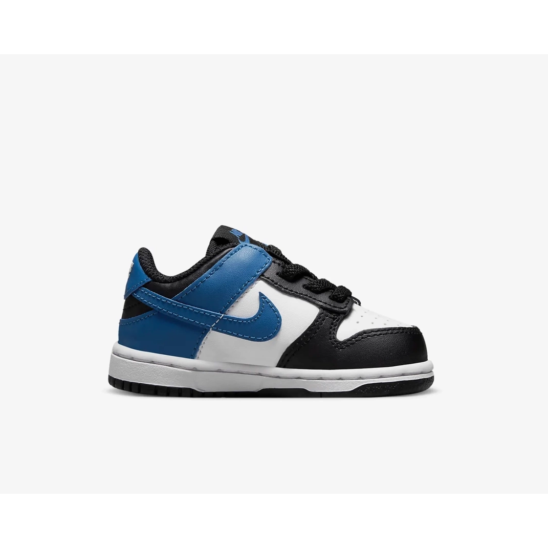 Nike Dunk Low Black White Blue (TD)